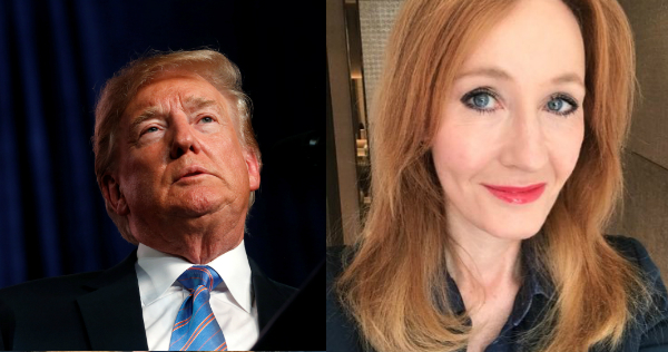 JK Rowling no se aguantó las ganas y se burló de Trump pues él considera que tiene habilidad para escribir (Especial).