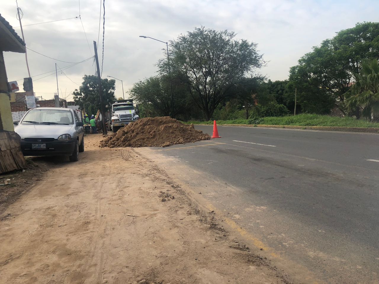 Rehabilitación en Malecón del Río. (Foto Joana Casillas)