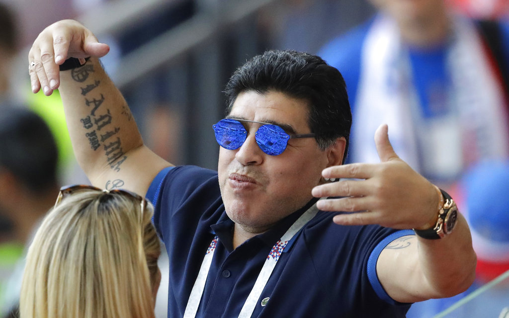 Diego Armando Maradona (AP)
