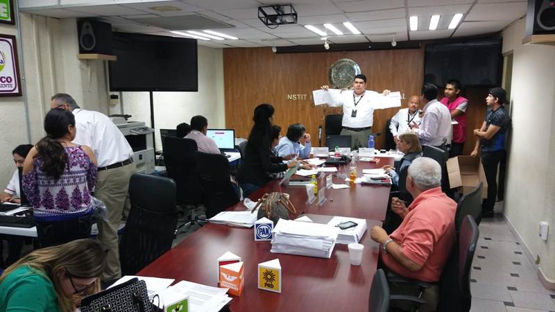 Instituto Nacional Electoral (INE) en sur de Tamaulipas.