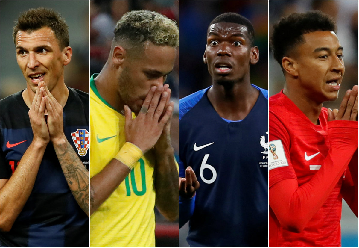 Los jugadores que podrían perderse las semifinales en caso de recibir una amonestación (Reuters)