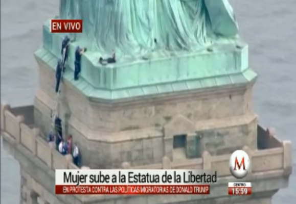 LA poliía desalojó