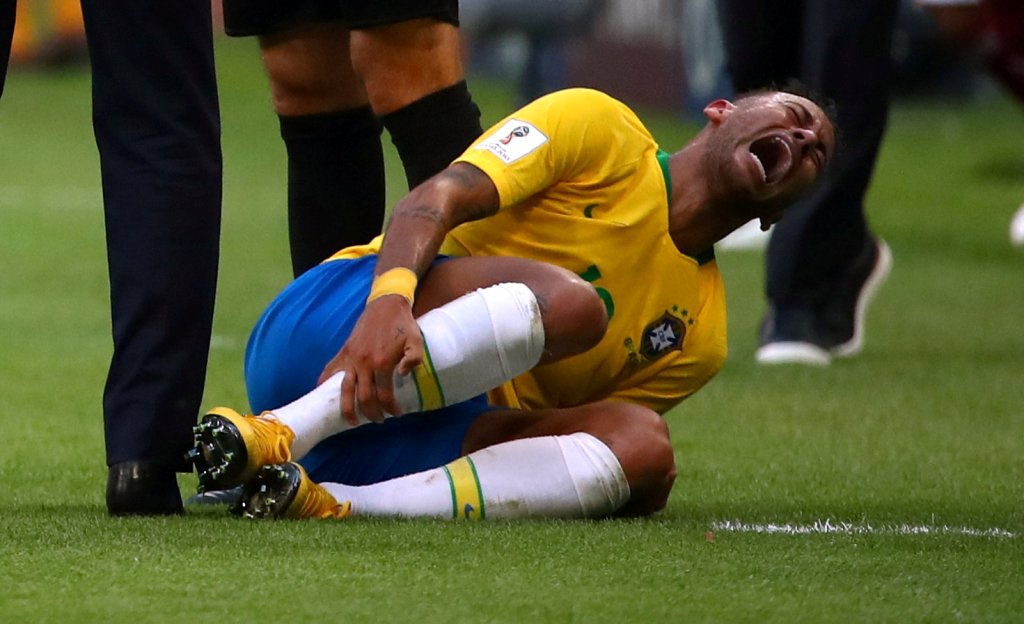 Neymar Jr es el jugar que más falta recibe en Rusia 2018 (Reuters)
