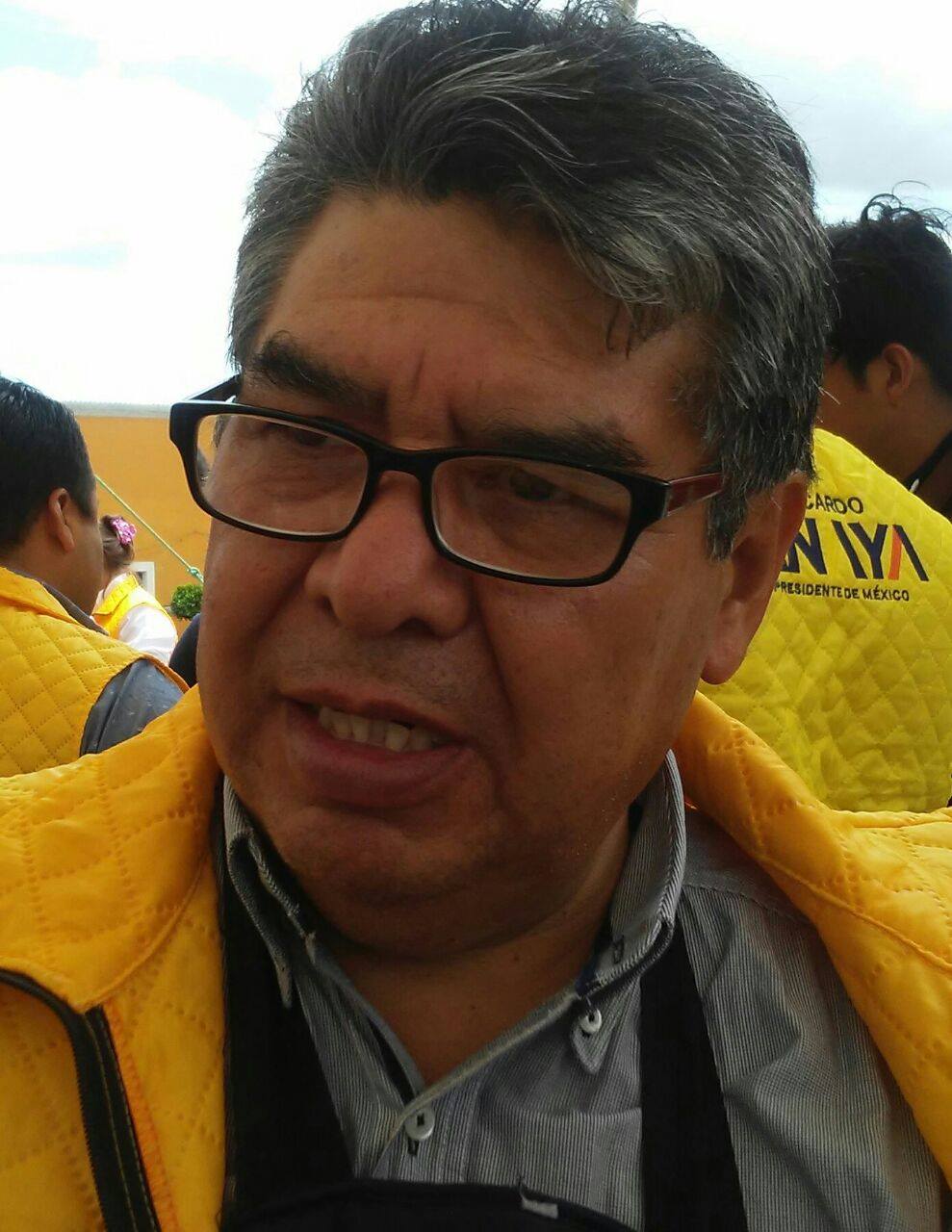 El representante PRD ante el INE, Domingo Calzada Sánchez, calificó como un “tsunami” la votación del 1 de julio. (Adolfo Tenahua)