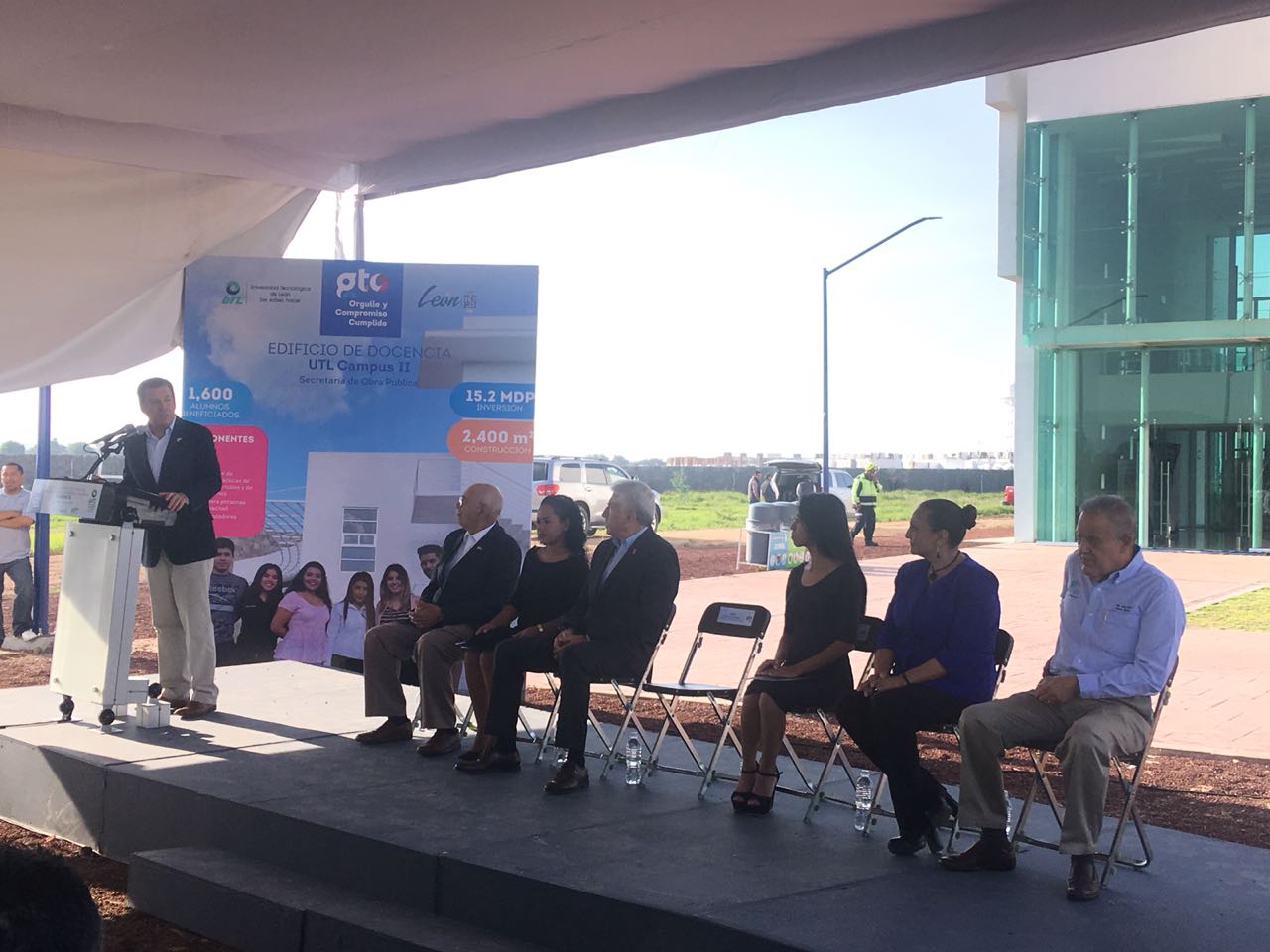 Inauguración edificio UTL. (Pablo Flores)