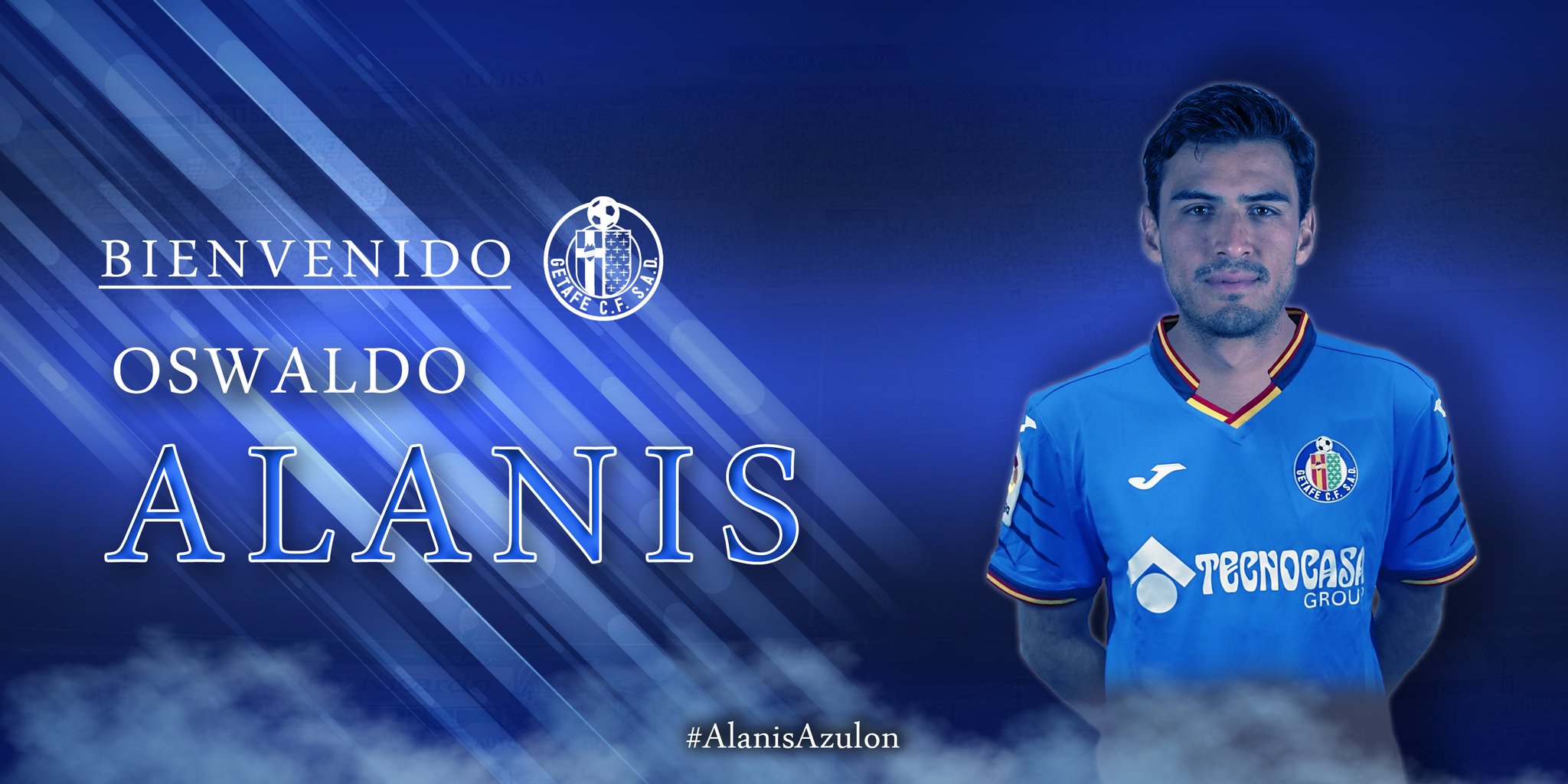 Oswaldo Alanís firma contrato con Getafe (@GetafeCF)