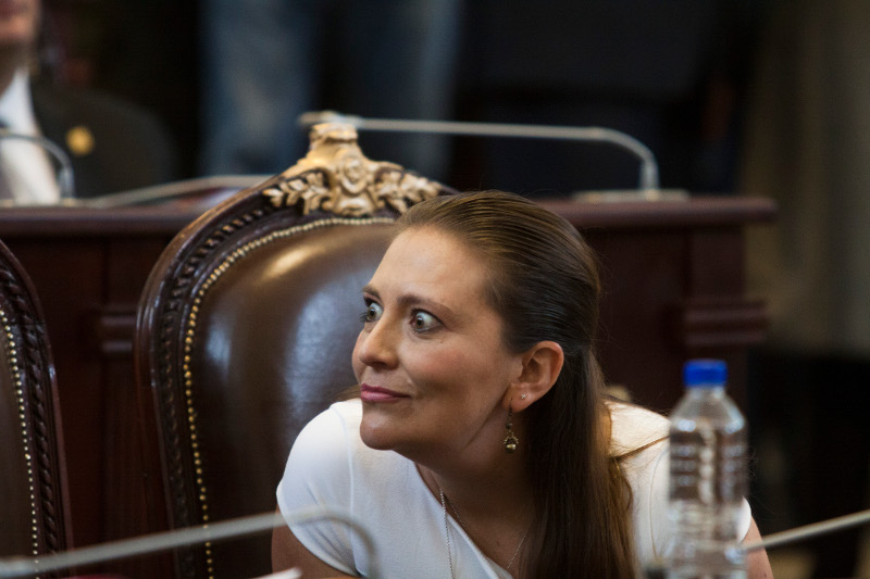 Polimnia Romana, ex jefa de escoltas de Andrés Manuel López Obrador. (Foto: Cuartoscuro)