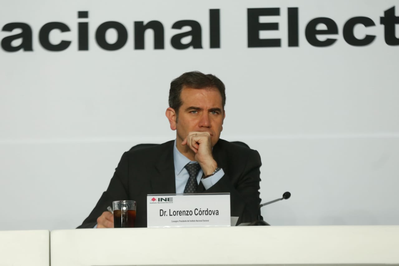 El presidente del INE aseguró que el recuento de votos no cambiará el resultado de la elección presidencial. (Aracelí López)