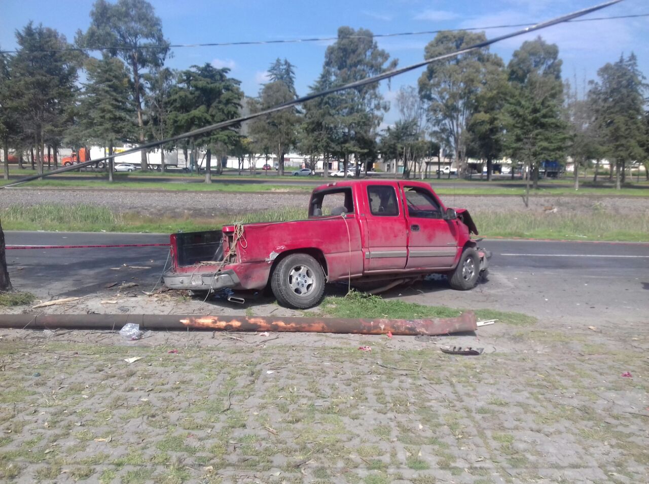 El incidente se registró alrededor de las 9:00 horas. (Especial)