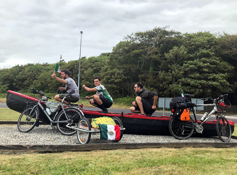 Los primos Ramos y su aventura por Irlanda. (Facebook)