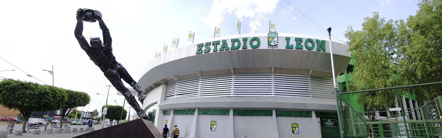 El dos veces mundialista Estadio León es un símbolo de la identidad de los leoneses.