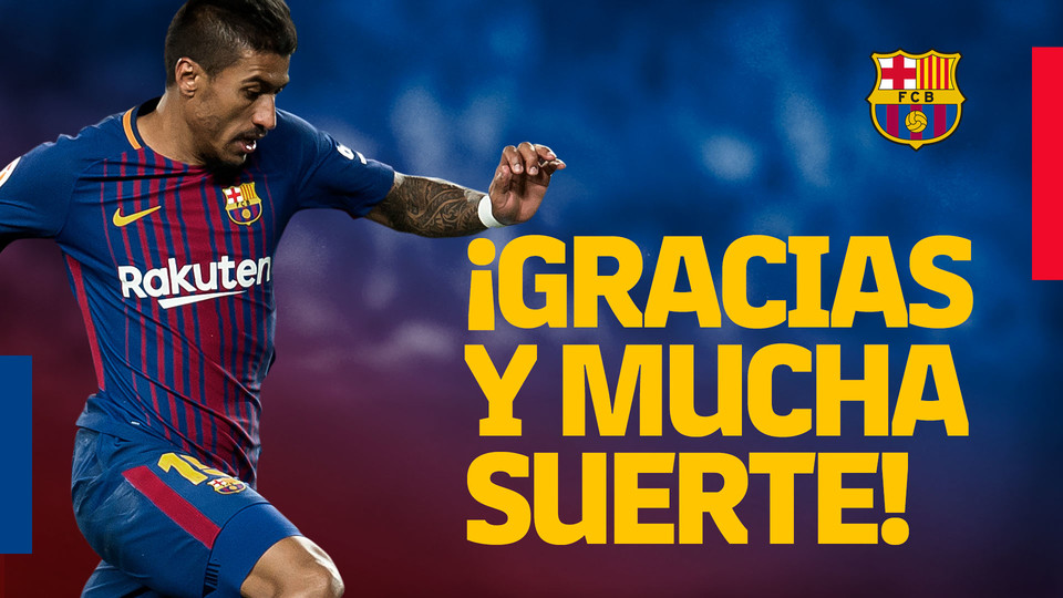 El Barcelona hace oficial la salida de Paulinho (fcbarcelona.es)