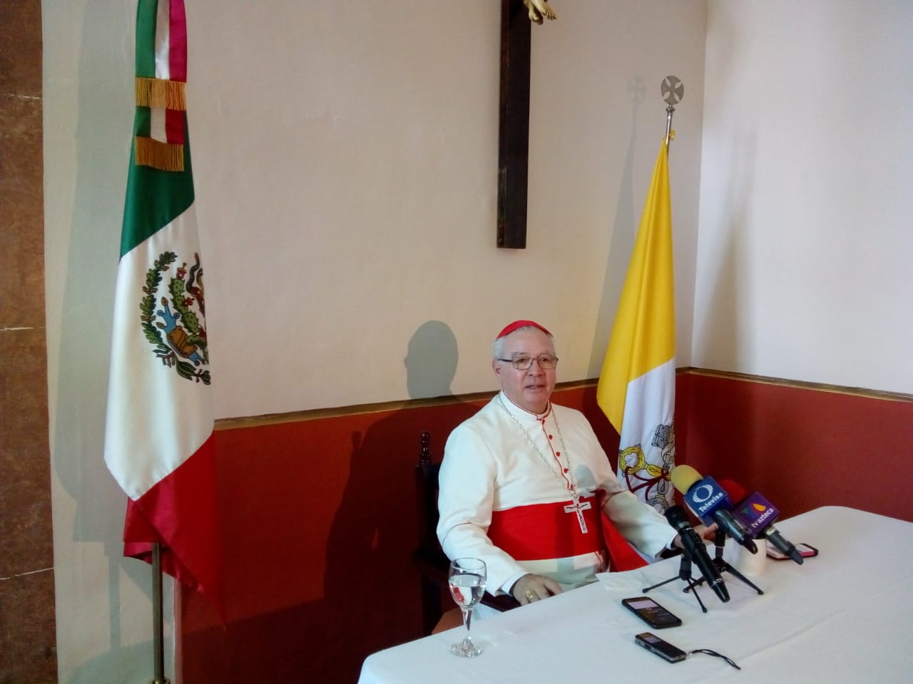 Robles Ortega destacó que los comicios se hayan llevado en paz y con tranquilidad. (Jorge Martínez)