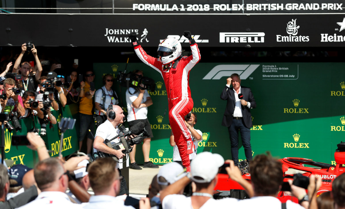 Sebastian Vettel gana el Gran Premio de Gran Bretaña (Reuters)