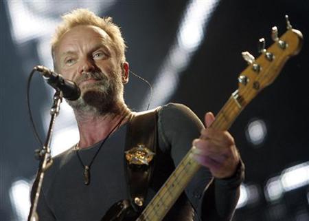 Sting, cantante británico (Reuters)
