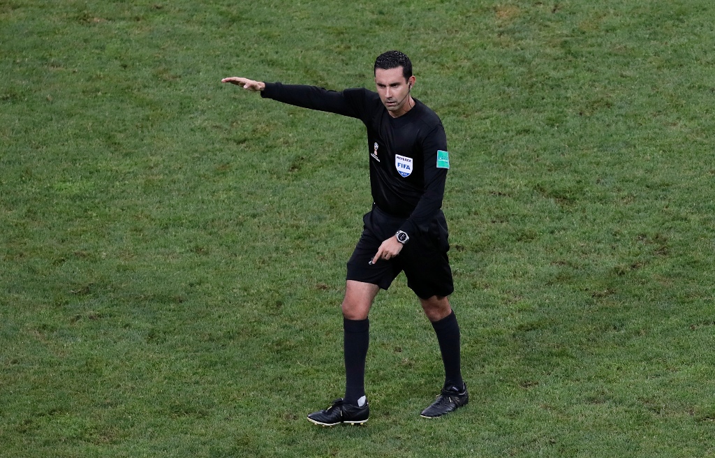 Árbitro mexicano César Ramos (AP)