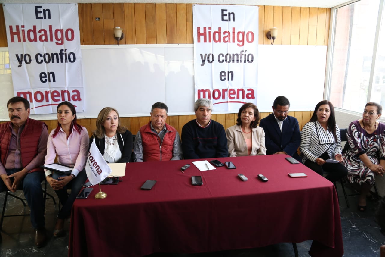 Diputados federales electos de Morena en Hidalgo. (Jorge Sánchez)