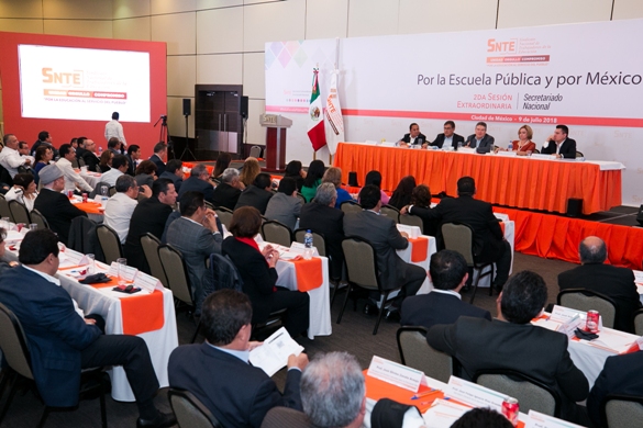 El SNTE dijo que trabajarán a lado del próximo gobierno federal.