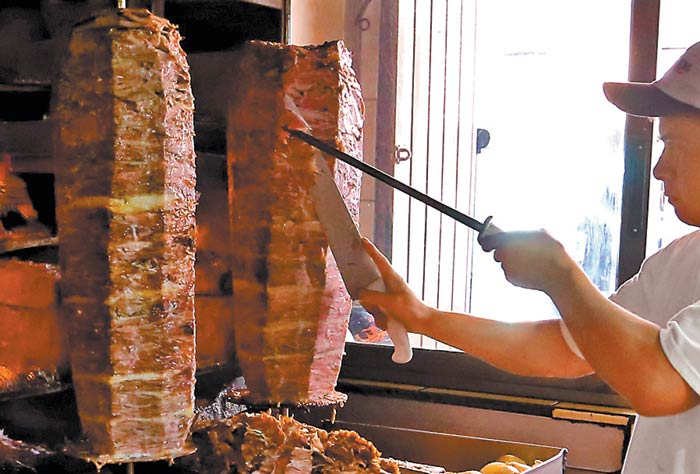 Taco árabe (Foto: Agencia Enfoque)