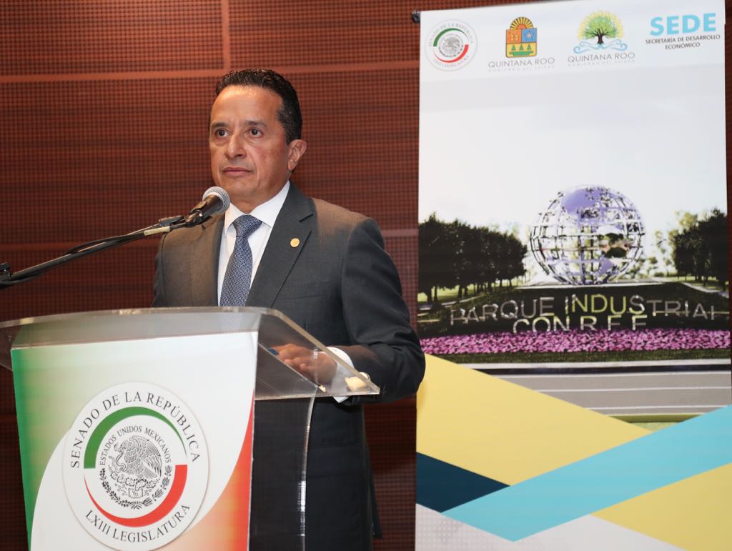 Carlos Joaquín González, gobernador de Quintana Roo.(Especial)