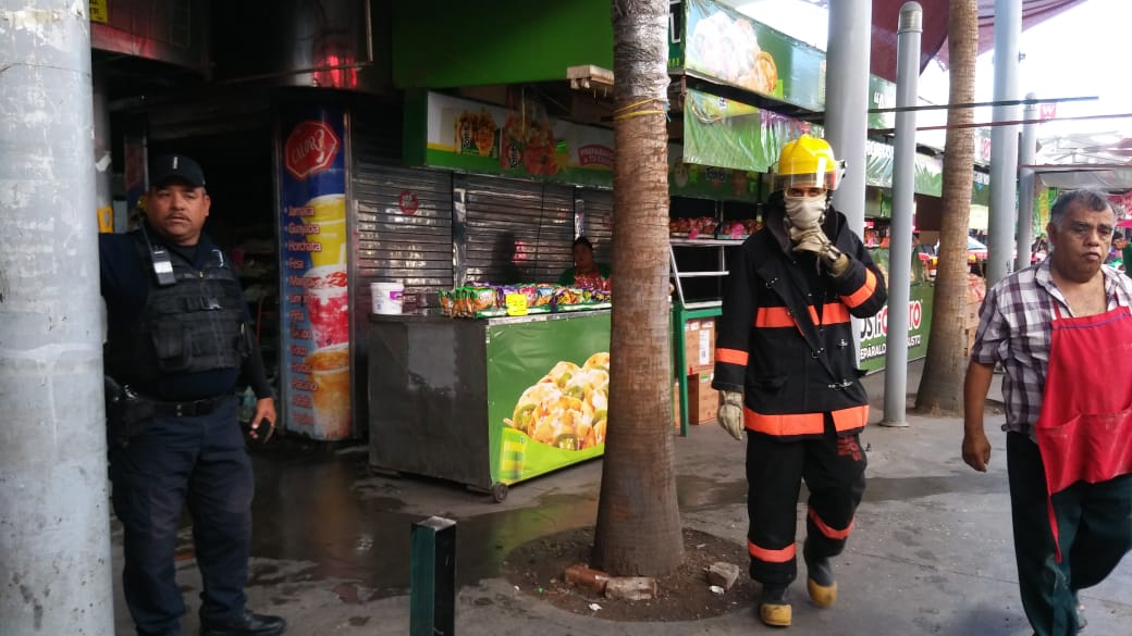 Un corto circuito ocasionó el incendio que no pasó a mayores. (Milenio Digital)