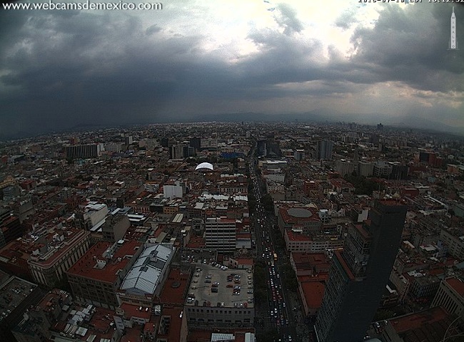 La CdMx vista desde la Torre Latino