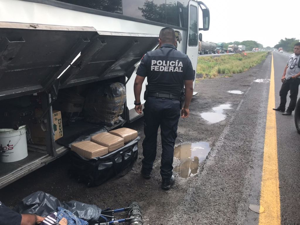 La droga era transportada en una maleta. (Policía Federal)