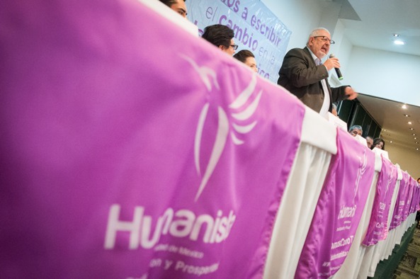 El Partido Humanista obtuvo para la Jefatura de Gobierno 51 mil 676 votos. (Cuartoscuro)