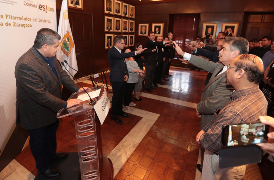 12 personas integran la directiva de la Filarmónica. (Especial)
