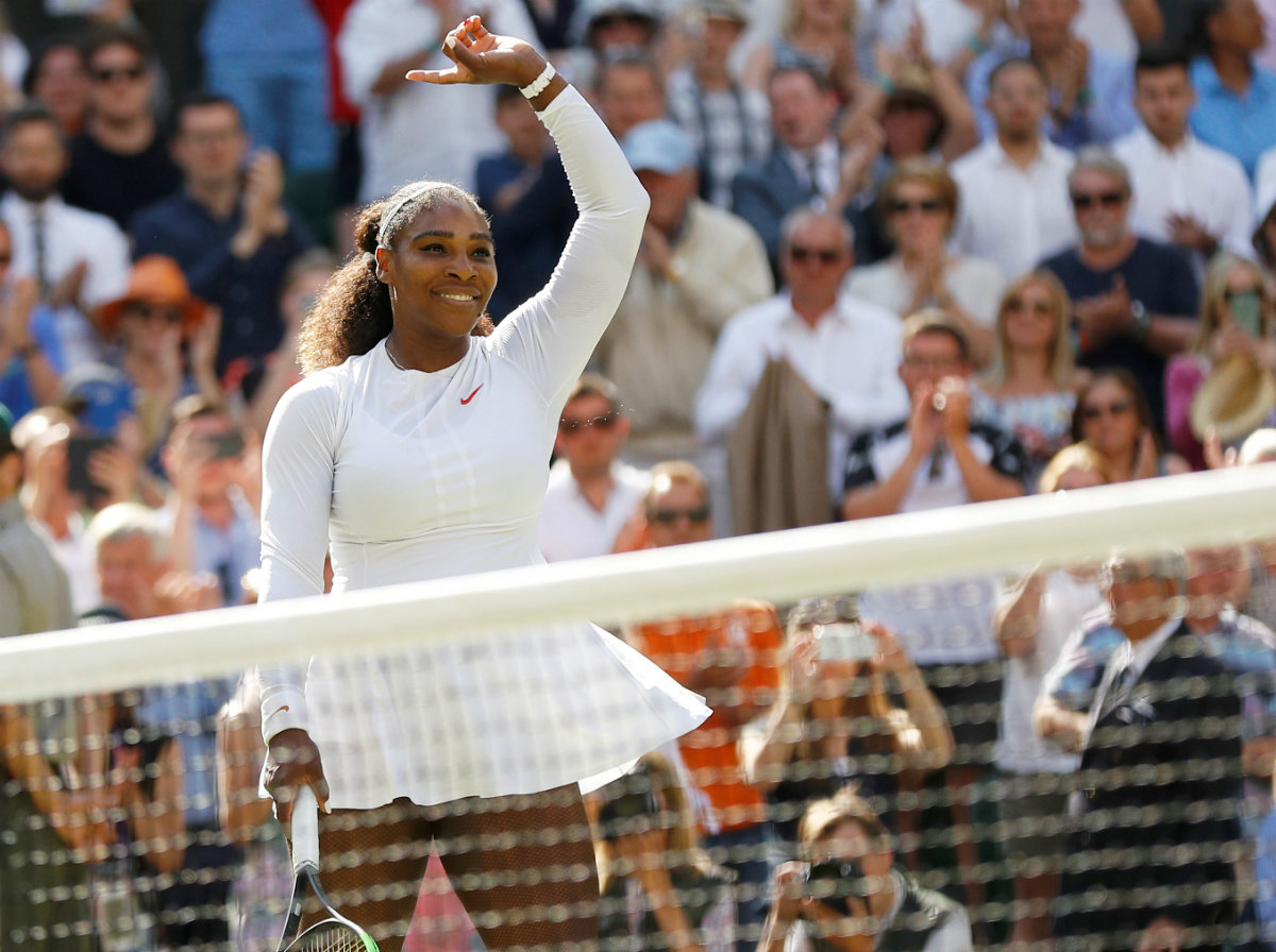 Serena Williams avanza a Semifinales en Wimbledon (Reuters)