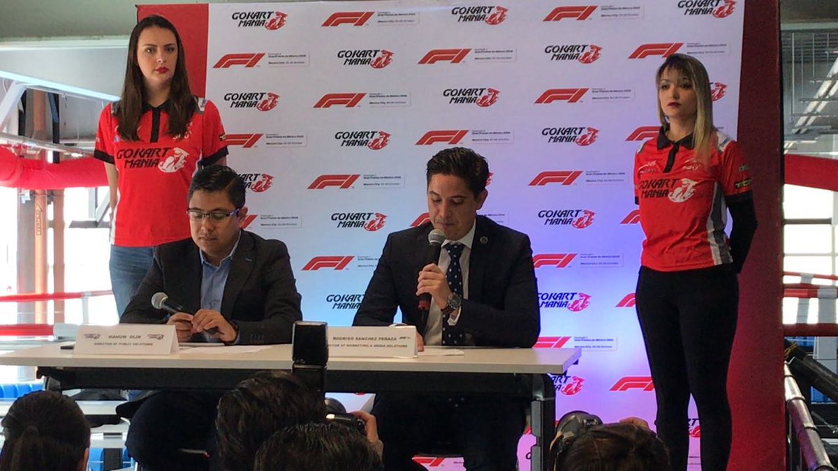 El GP de México tendrá Grid Kids, seleccionados por torneos de Go Karts (Twitter @GoKartMania)