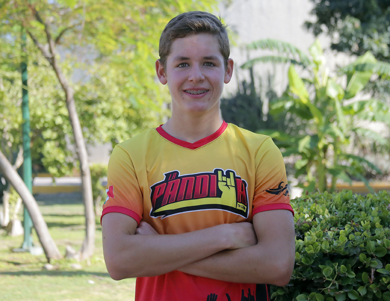 Javier de la Peña  de 16 años representará a México y La Laguna en la Olimpiada de la Juventud, (Saúl González)