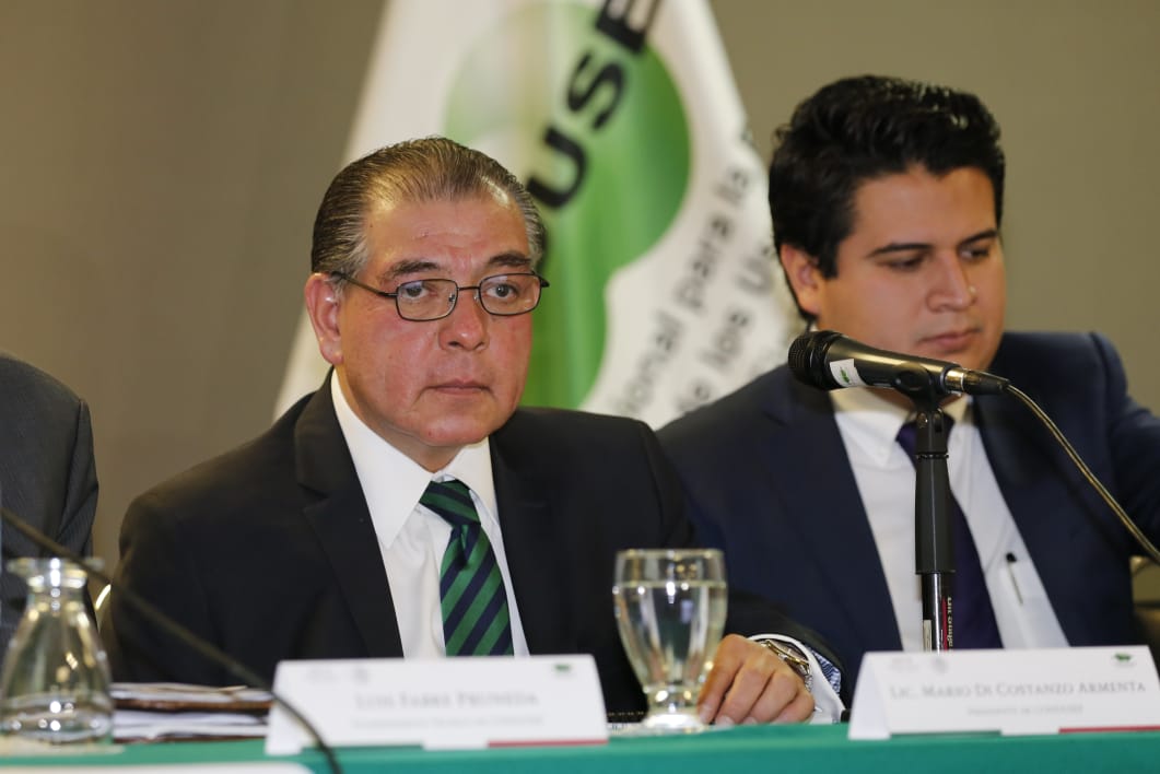 Mario di Costanzo, titular de la Condusef  (Foto: Ariana Pérez)