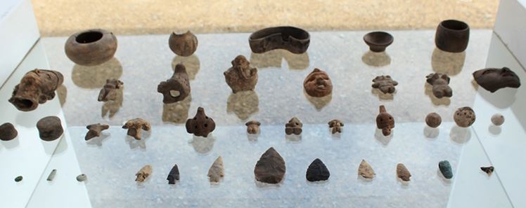 Piezas arqueológicas en Altamira (Especial)
