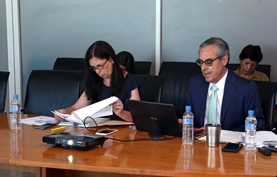También fue presentado el Estado Financiero de junio. (Arturo Salazar)