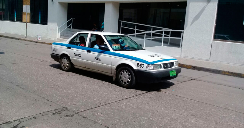 Carro de ruta Tampico Playa.