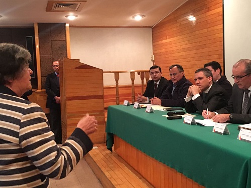 Durante el encuentro. (Especial)