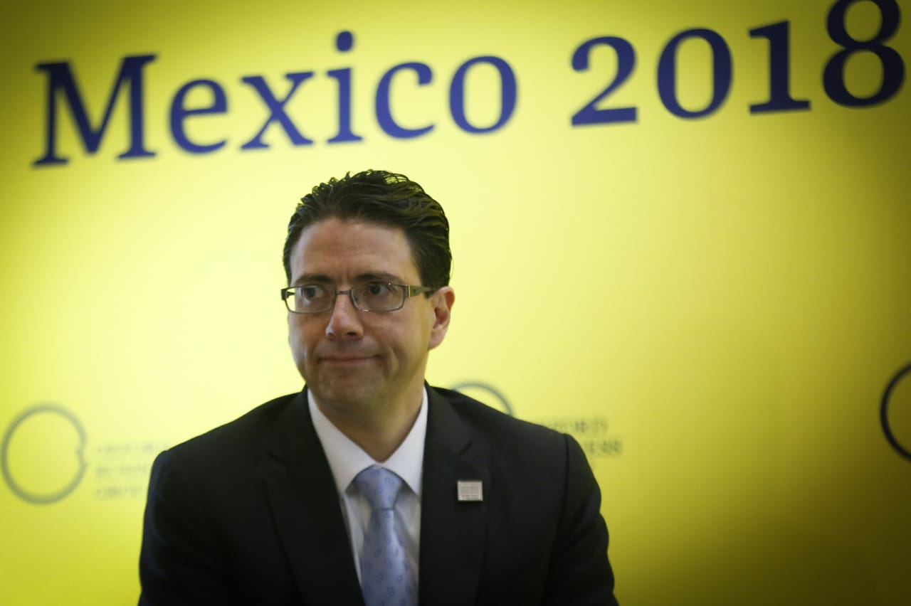 Juan Carlos Zepeda, comisionado presidente de la Comisión Nacional de Hidrocarburos (CNH)  (Foto: Araceli López)