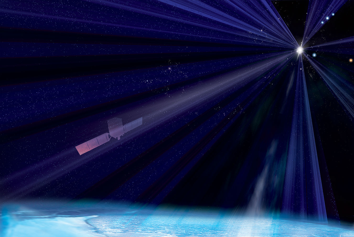 El neutrino proviene de un agujero negro supermasivo a 3 mil 700 millones de años luz. (NASA / Fermi and Aurore Simonnet, Sonoma State University)
