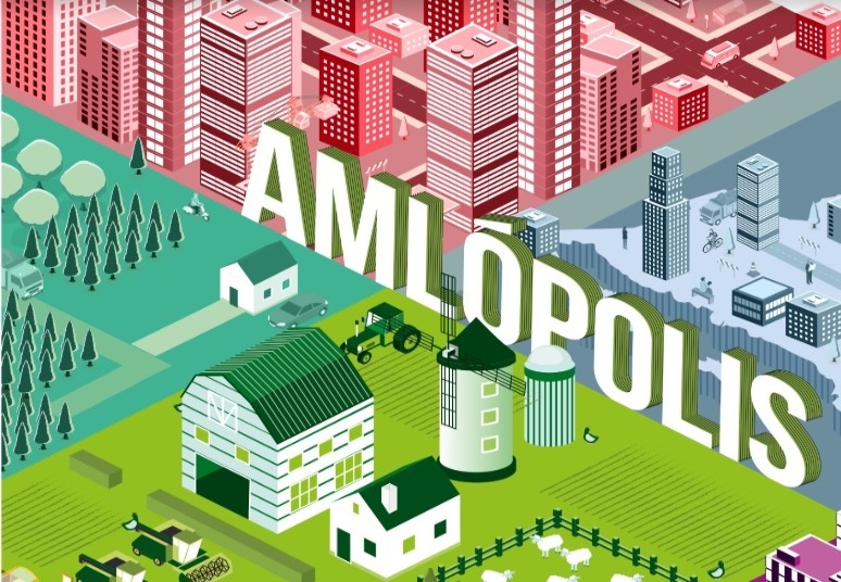 El plan de desarrollo territorial del López Obrador, "AMLÓpolis". (Especial)