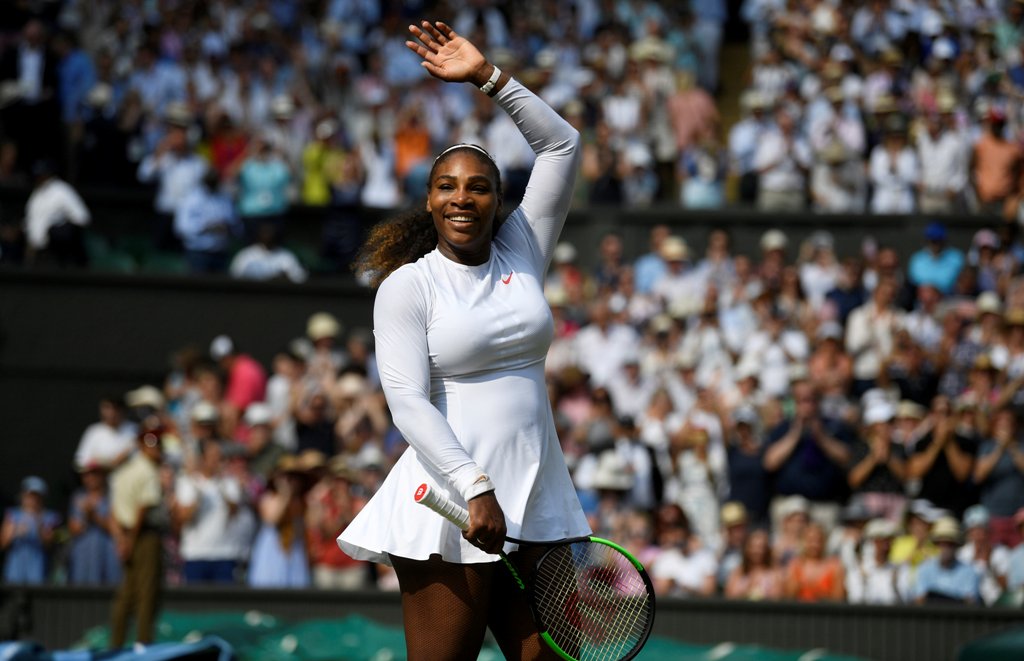 Serena Williams en festejo (Reuters)