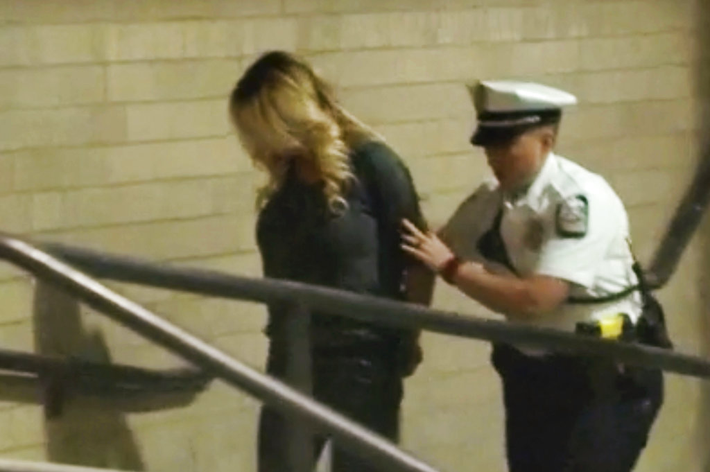 Stormy Daniels fue detenida en Ohio. (AP)