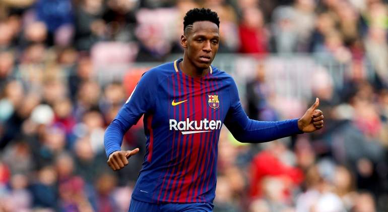 Yerry Mina, jugador del Barcelona (EFE)