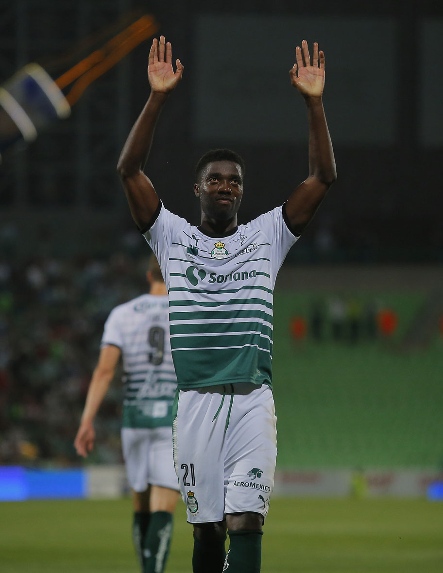 El delantero llegó al futbol mexicano en 2014, recientemente se consolidó Campeón Goleador con 14 anotaciones. (Manuel Guadarrama)