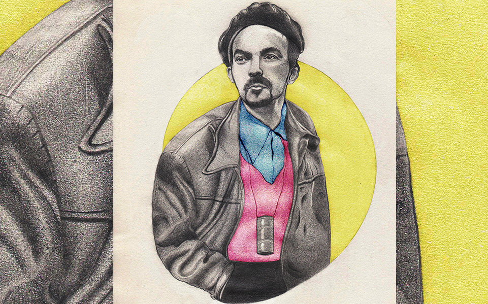 Ingmar Bergman. Ilustración Karina Vargas