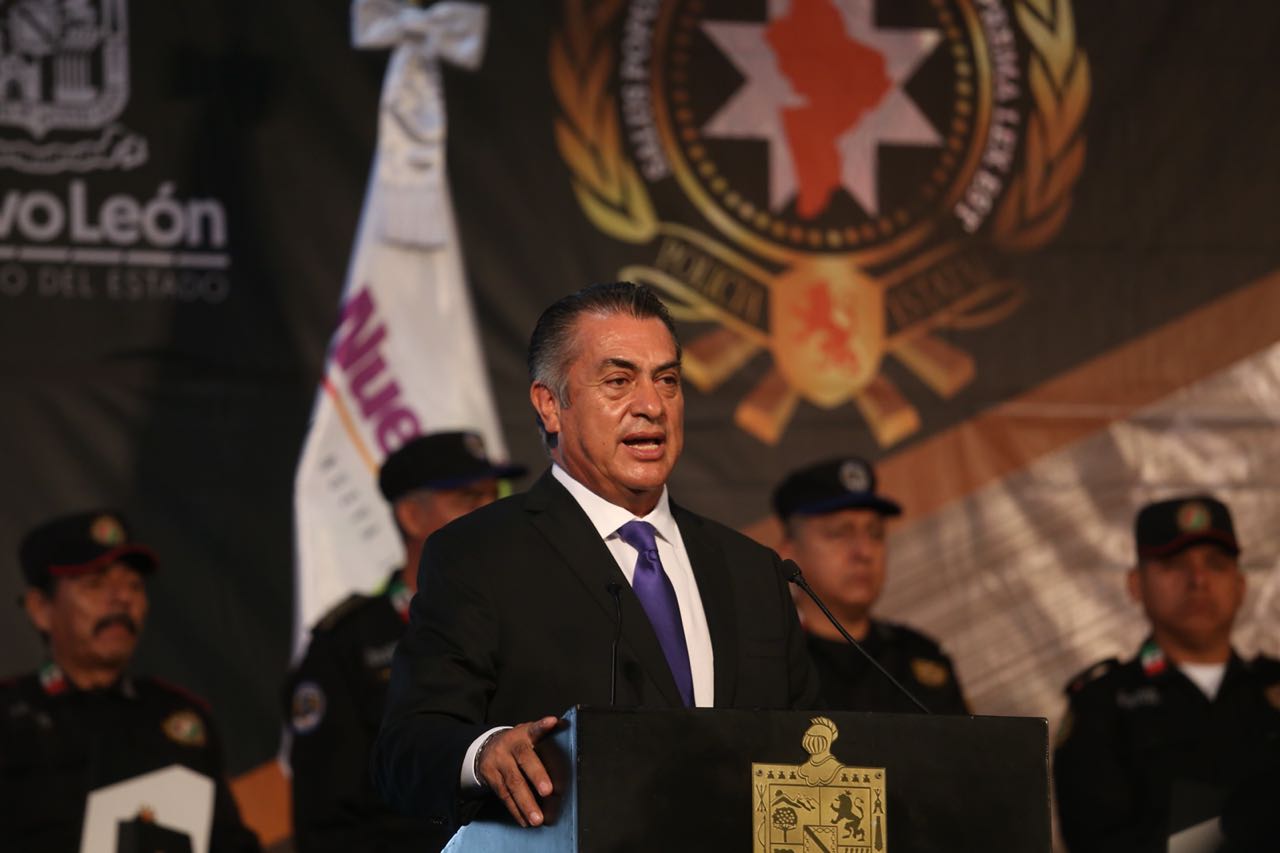 Jaime Rodríguez Calderón, gobernador de Nuevo León. (Jorge López).