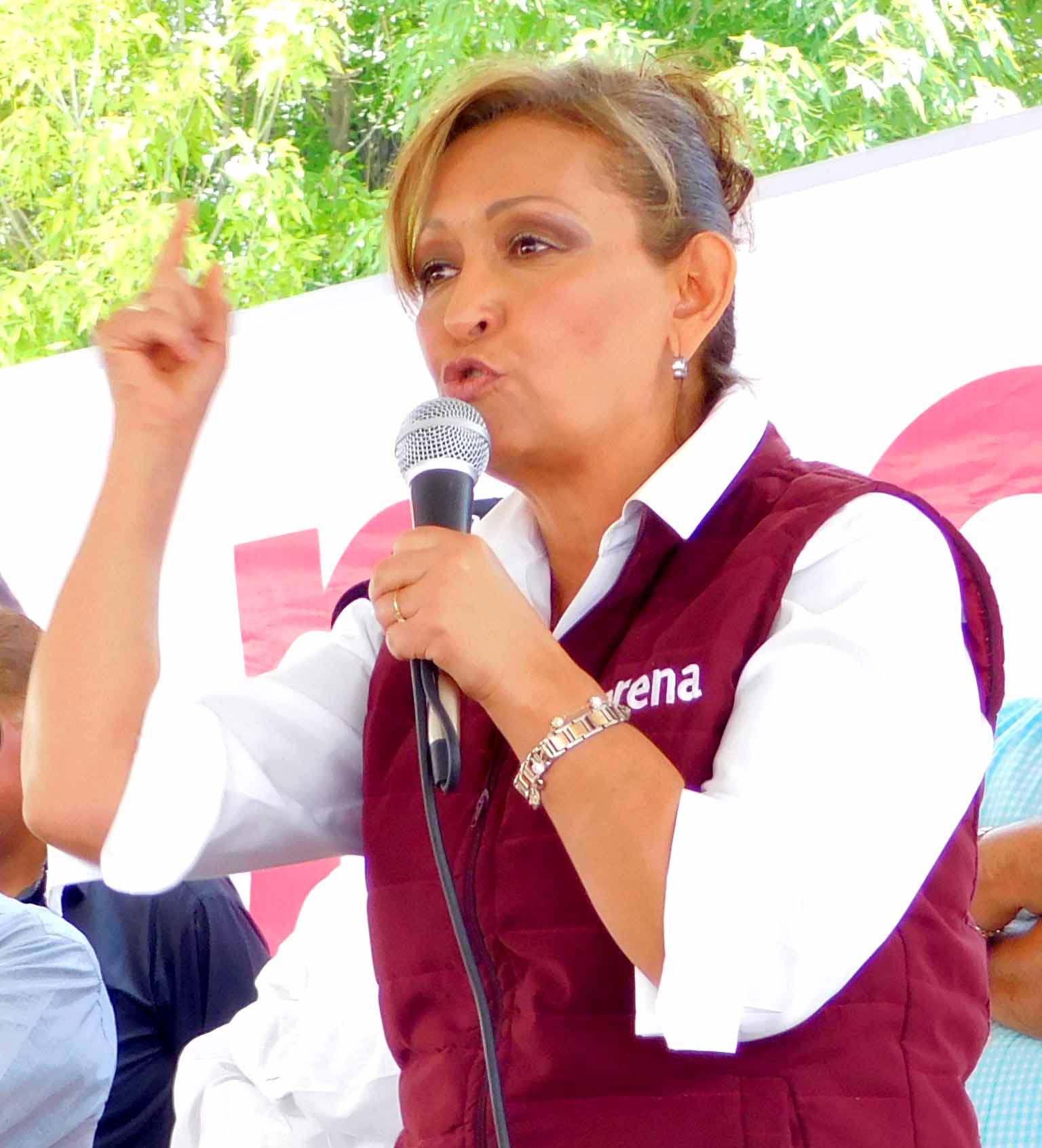 Lorena Cuellar Cisneros será el enlace de AMLO en Tlaxcala (Adolfo Tenahua/ Archivo)