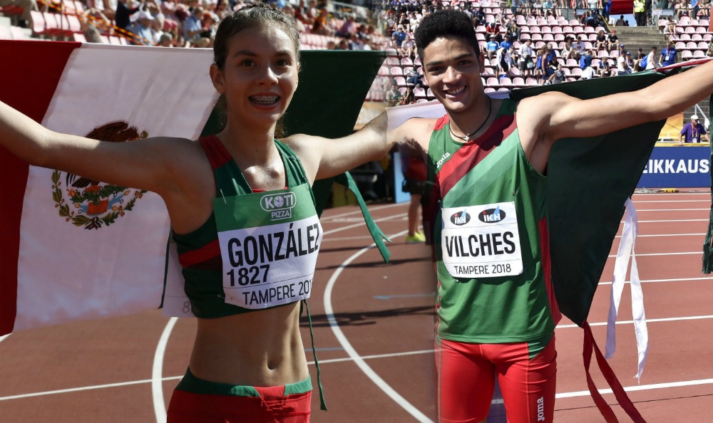 Alegna González y Roberto Vilches ganaron oro para México (Reuters)