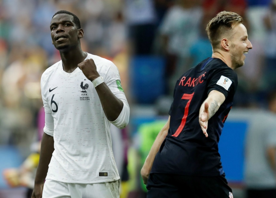 Francia vs Croacia, la Final del Mundial de Rusia 2018 (AP/Reuters)