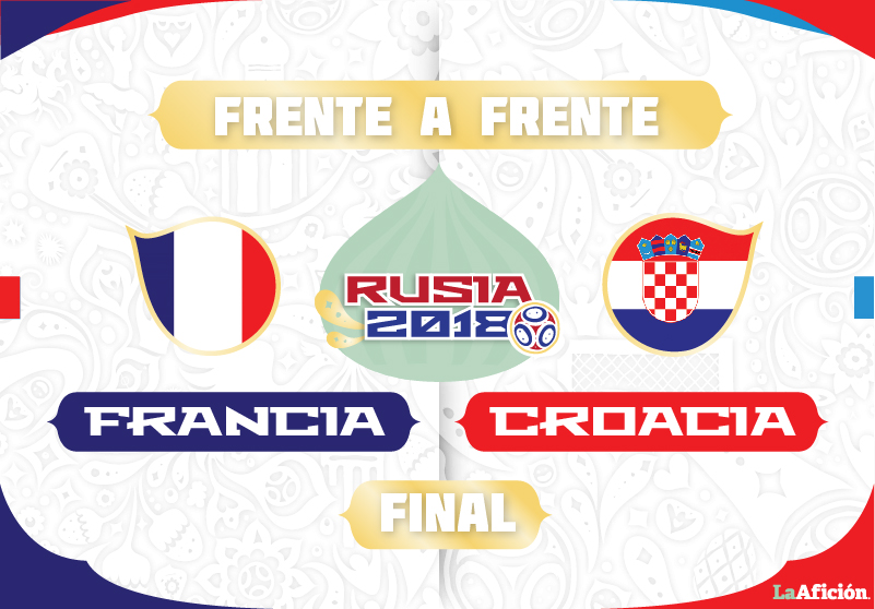 Frente a Frente: Francia vs. Croacia; Final Rusia 2018 (La Afición)